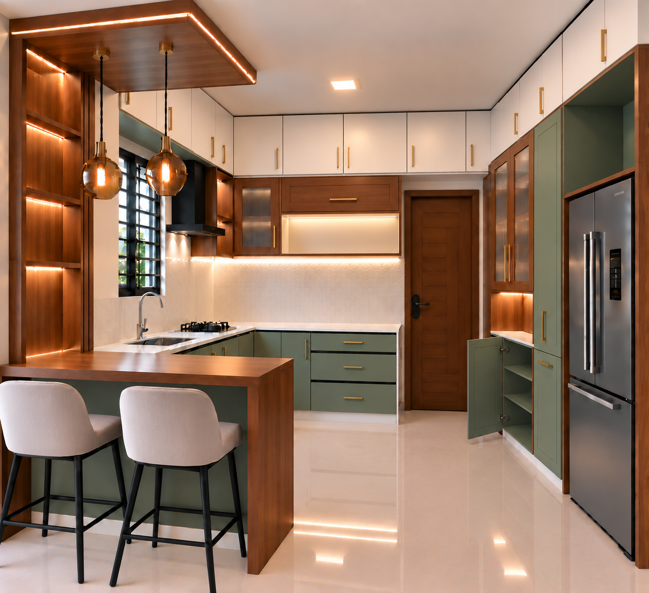 Mamatha project modular kitchen